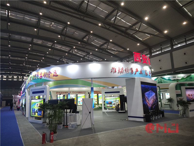  西安体育蜜桃成人网站展示施工效果|体博会