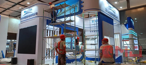 3天5个展位，交通运输科技博览会搭建工作顺利完工！
