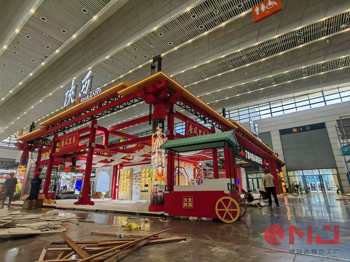  ​陕西展位蜜桃成人网站制作-第十届中国西部文化产业博览会